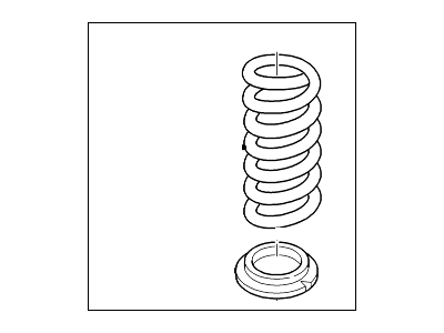 Ford 3R3Z-5560-AB Spring - Rear