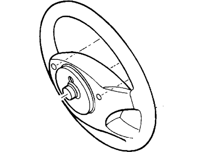 Ford 1S4Z-3600-BAA Steering Wheel Assembly