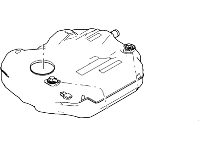 Ford 2M5Z-9002-AB Fuel Tank Assembly