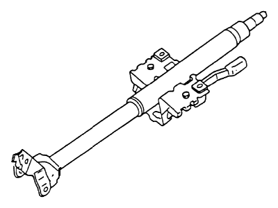 1997 Mercury Tracer Steering Column - F7CZ-3524-CE