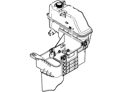 Ford BC3Z-8A080-H Tank Assembly - Radiator Overflow