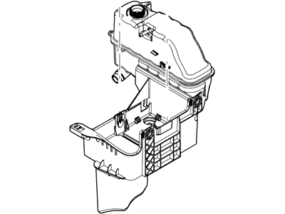 2011 Ford F-550 Super Duty Coolant Reservoir - BC3Z-8A080-B