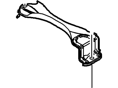 Ford AL3Z-10718-A Bracket - Battery Hold Down