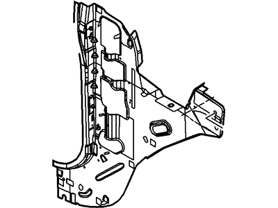 Ford 7C3Z-2502039-A Panel Assembly - Cowl Side