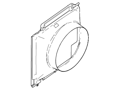 Ford 5C3Z-8146-AC Shroud - Radiator Fan