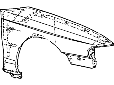 1998 Ford Mustang Fender - F6ZZ-16005-AA