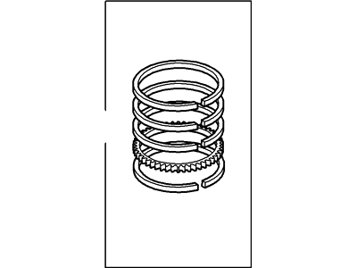 2000 Mercury Grand Marquis Piston Ring Set - F8LZ-6148-AA