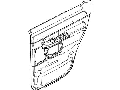 Ford 4C5Z-7827407-CAA Panel Assembly - Door Trim