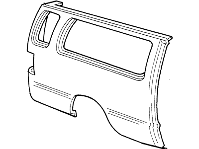 Ford F2UZ-15278A96-F Panel - Quarter - Outer