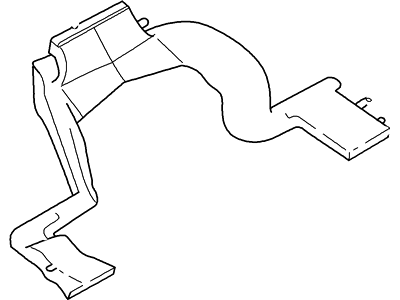 Ford 2L1Z-18C420-AA Duct - Heater