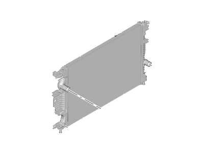 Ford SSV Plug-In Hybrid Radiator - DG9Z-8005-H