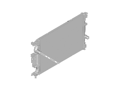 Ford DG9Z-8005-C Radiator Assembly