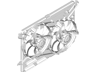 Ford DG9Z-8C607-B Motor And Fan Assembly - Engine Cooling