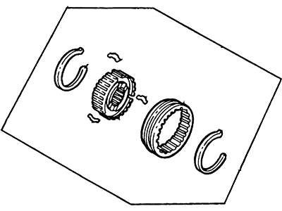 Ford Probe Synchronizer Ring - FO2Z-7124-C