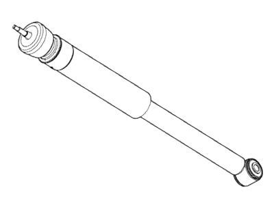 Ford BE8Z-18125-B Shock Absorber Assembly