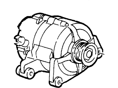 2003 Ford Focus Alternator - 98AZ-10346-EARM