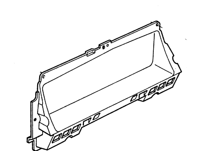 Ford F2UZ10890A Mask Fuel & Temperature