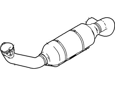 Ford 6L3Z-5E212-GA Catalytic Converter Assembly