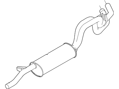 2008 Ford F-150 Exhaust Pipe - 7L3Z-5230-AA