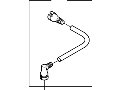 2006 Ford GT Crankcase Breather Hose - 4G7Z-6758-BA