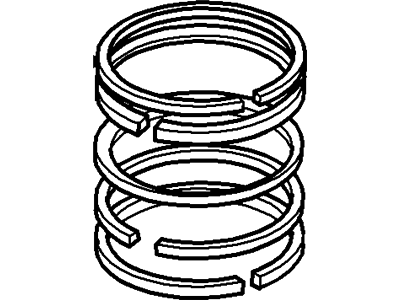 Ford Explorer Sport Trac Piston Ring Set - 2U3Z-6148-B