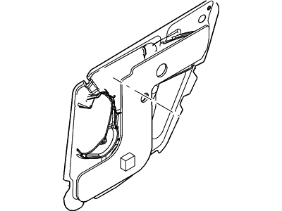 Ford 6S4Z-5424786-A Shield - Water Splash