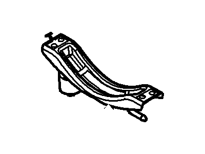 Ford 8A8Z-5A204-A Bracket - Exhaust Pipe Mounting