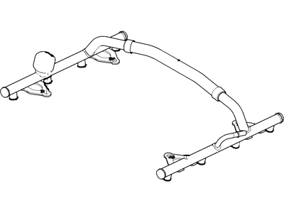 2012 Ford Expedition Fuel Rail - 9L3Z-9F792-G