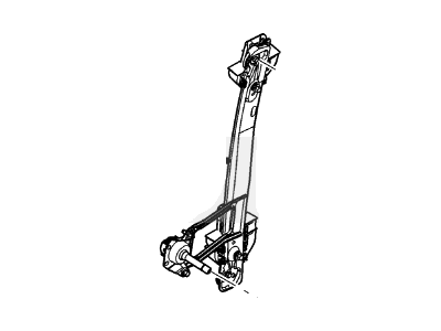 Ford 8S4Z-5427000-B Regulator - Window - Less Motor