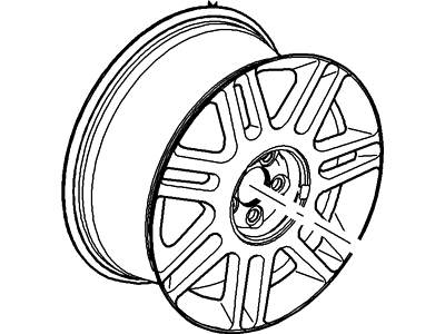 Ford 5W4Z-1007-AA Wheel Assembly