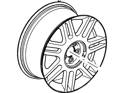 Ford 4W4Z-1007-FA Wheel Assembly