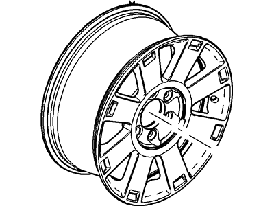 Ford 4W4Z-1007-GA Wheel Assembly