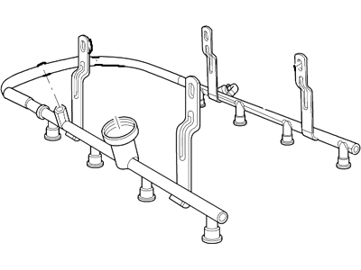 2003 Ford Expedition Fuel Rail - 2L1Z-9F792-DA