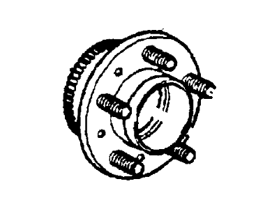 Ford F8AZ-1104-BA Hub And Bearing Assembly - Wheel