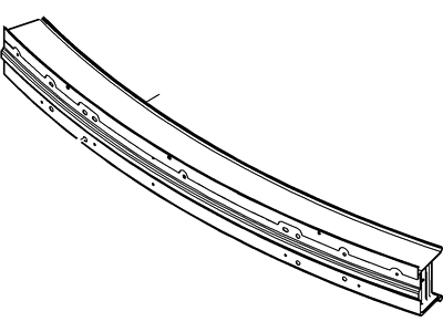 Ford Bumper - 4W7Z-17757-A