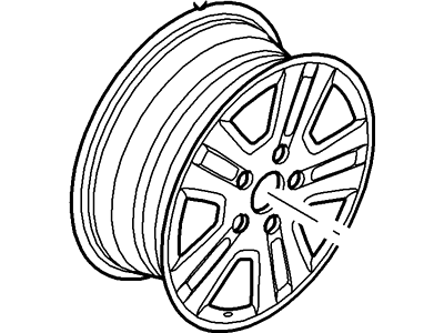 Ford 7T4Z-1007-D Wheel Assembly