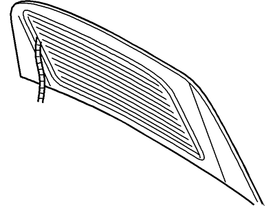 Ford YR3Z-7652500-BAB Window Assembly - Sliding