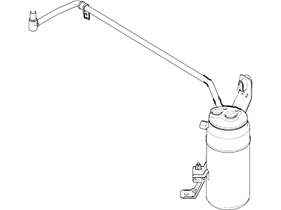 Ford 7L2Z-19C836-A Accumulator Assy - Air Conditioning