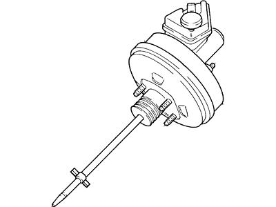 1999 Ford Contour Brake Master Cylinder - F7RZ-2140-BA