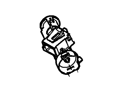 Ford Explorer Sport Trac Ignition Lock Cylinder - 8L2Z-3F527-A