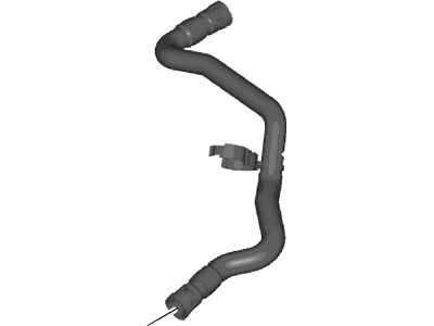 Ford DV6Z-18472-D Hose - Heater Water