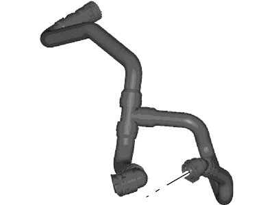 Ford DV6Z-18472-E Hose - Heater Water