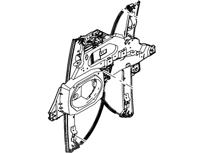 2010 Ford Expedition Window Regulator - 7L1Z-7823201-B