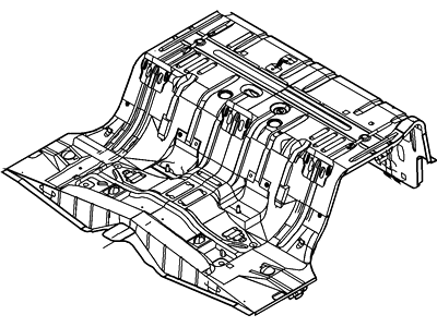 Ford Crown Victoria Floor Pan - AW7Z-5411160-A