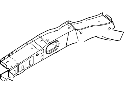 Ford 8S4Z-16055-TA Member And Apron - Front Body Side