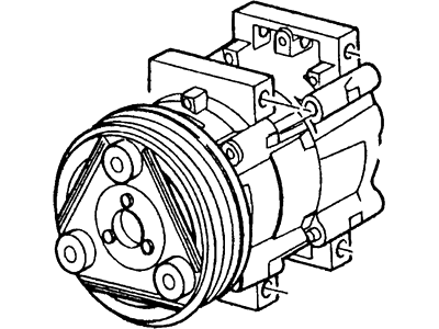 Ford 4F2Z-19703-AB Compressor Assembly