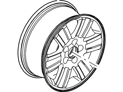 Ford 7L2Z-1007-B Wheel Assembly