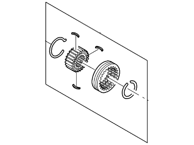 Ford Fusion Synchronizer Ring - 9E5Z-7124-C