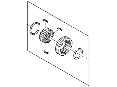 2011 Mercury Milan Synchronizer Ring - 9E5Z-7124-C