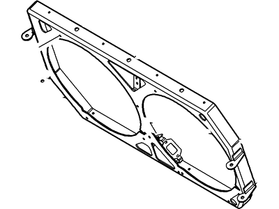 Ford 4G7Z-8K143-BA Bracket